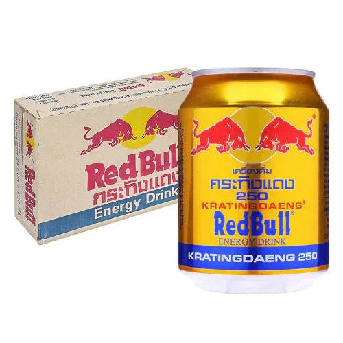Red Bull Kratingdaeng (Thailand Import) – Case (24 × 250 ml) | Wholesale Energy Drinks