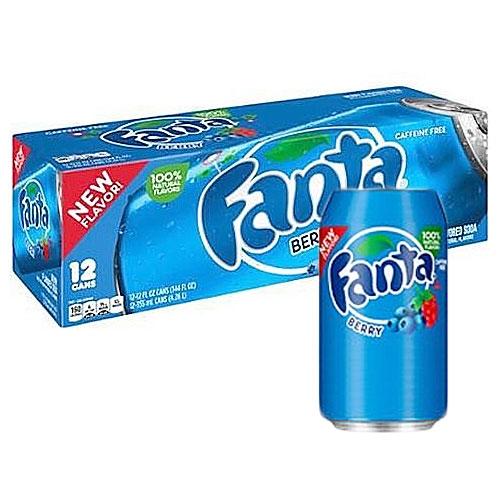 Fanta Berry (USA Import) – Case (12 × 355 ml Cans) | Wholesale Soft Drinks