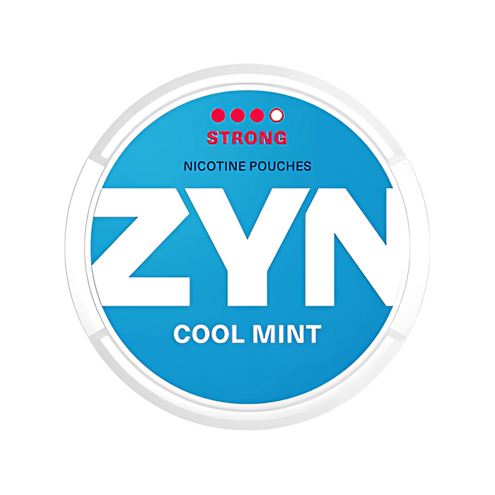 Zyn Nicotine Pouches – Cool Mint Strong [9.5mg] (Case of 5)