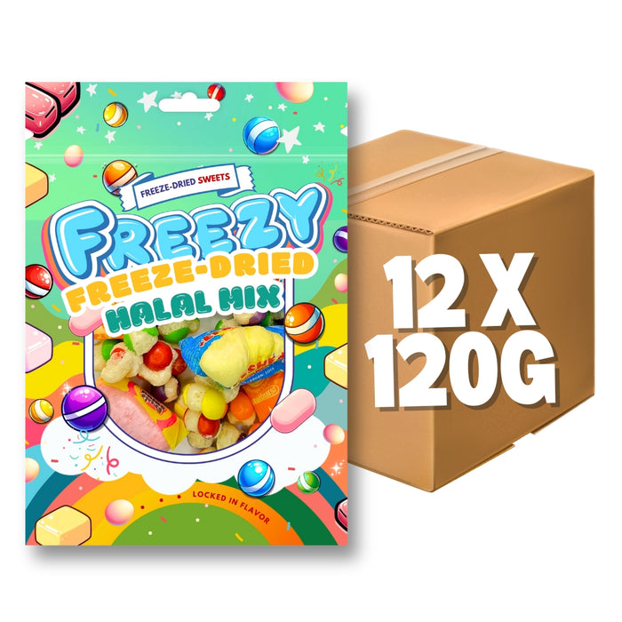 Freezy Freeze Dried - Halal Mix 12x120g