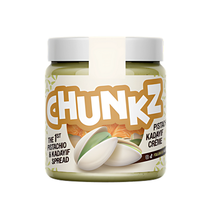Chunkz Pistachio Kadayif Crème – Case (12 × 220 g) | Wholesale Desserts & Spreads