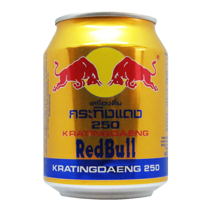 Red Bull Kratingdaeng (Thailand Import) – Case (24 × 250 ml) | Wholesale Energy Drinks