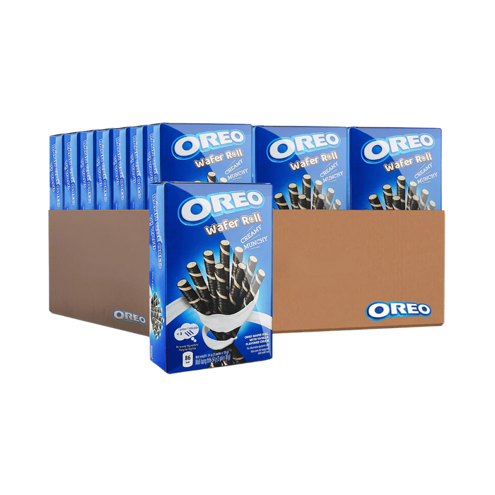 Oreo Wafer Roll Vanilla – Case (20 × 54 g Boxes) | Wholesale Biscuits & Snacks